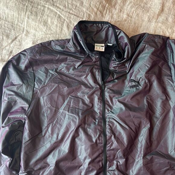Men's Puma Iridescent Windbreaker Jacket - XXL - Picture 4 of 5
